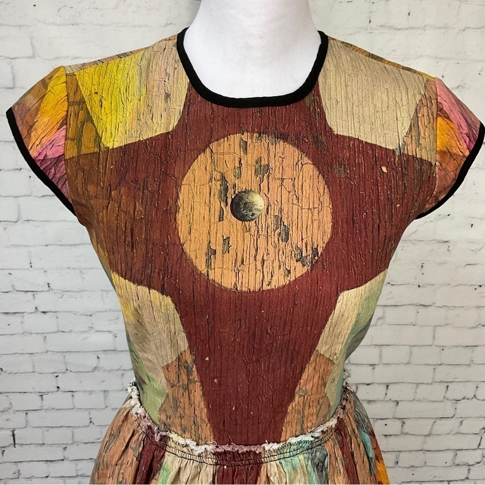 MAKING THE CUT Season 2 Episode 5 Garys Carnival Painting Art Print Dres… - Picture 4 of 12